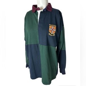 Cambridge University Rugy Polo Color Block